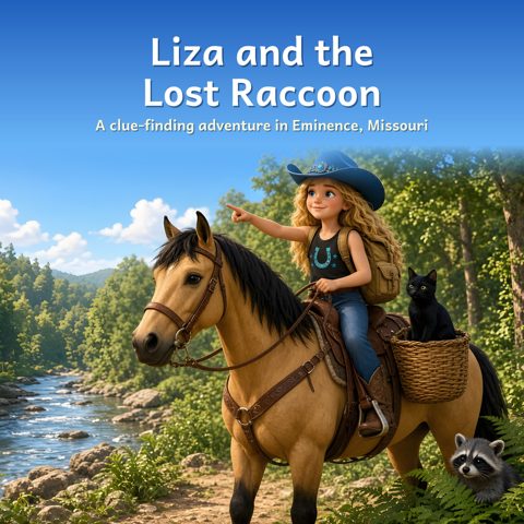 Liza and the Lost Raccoon cover (English)