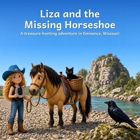 Liza and the Missing Horseshoe cover (English)